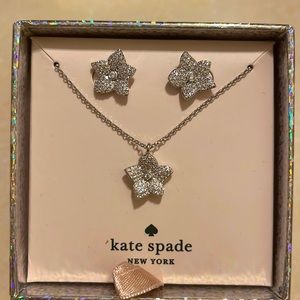 Kate Spade Necklace & Earring Set NWT